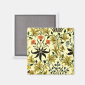 Celadine, vintage William Morris motif, Magnet (Recto/Verso)