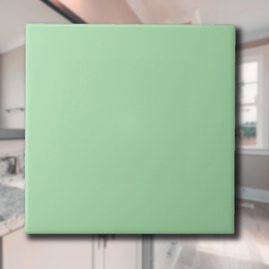 Celadon Groene Stevige Kleur | Klassiek | Elegant Tegeltje