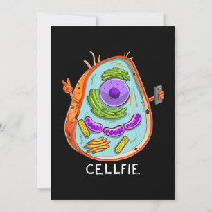 celbiologie celcellulaire biologie wetenschapslera feestdagenkaart