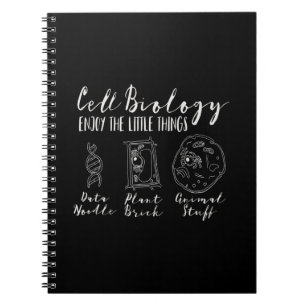 celbiologie grappige wetenschap - nerdygeeks notitieboek