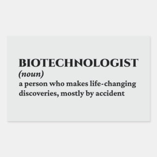 Celbioloog – Grappige Definitie Rechthoekige Sticker