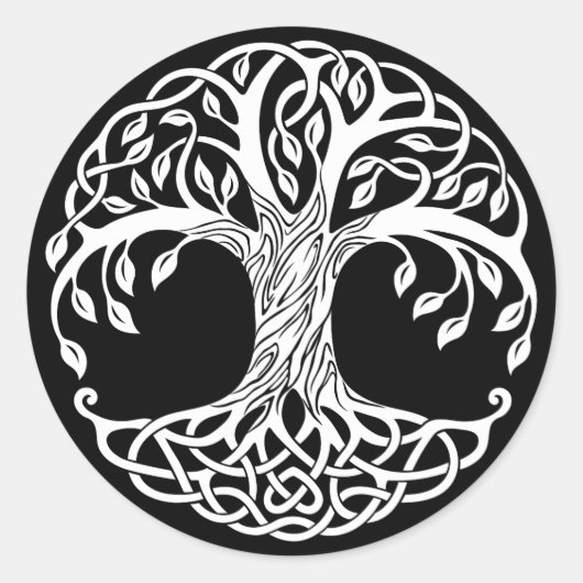 celboomstickers ronde sticker (Voorkant)