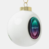 Celdeling Keramische Bal Ornament (Links)