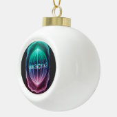 Celdeling Keramische Bal Ornament (Rechts)
