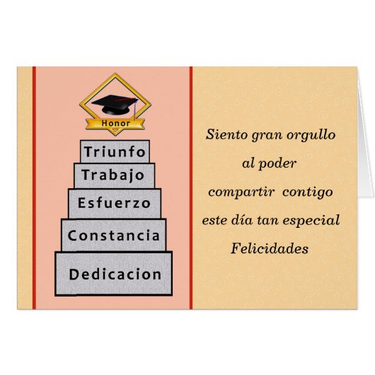 Celebrando el triunfo de tu graduacion (Voorkant Horizontaal)
