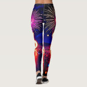 Celebrate 2026: Bright Future Spark Design  Leggings (Achterkant)