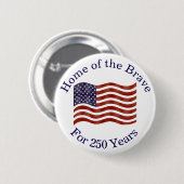 Celebrate America 250 #33 Ronde Button 5,7 Cm (Voorkant /achterkant)