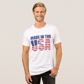 Celebrate America 250 #73 Tri-Blend Shirt (Voorkant volledig)