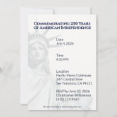 Celebrate America at 250 Patriotic Invitation (Dos)