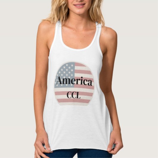 Celebrate America's 250th Anniversary Tanktop (Voorkant)