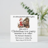 Celebrate Birth of Christ White Bunny Christmas (Staand voorkant)