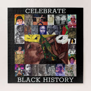 CELEBRATE BLACK HISTORY-puzzel Legpuzzel