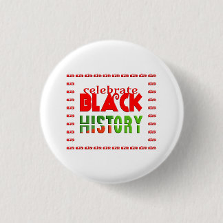 CELEBRATE BLACK HISTORY RONDE BUTTON 3,2 CM