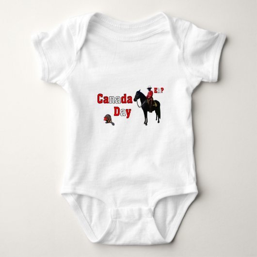 Celebrate Canada Day Romper (Voorkant)