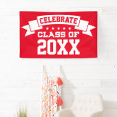 Celebrate Class of | Naam en jaar toevoegen Spandoek (Insitu)