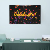 Celebrate Confetti Black Spandoek (Beurs)