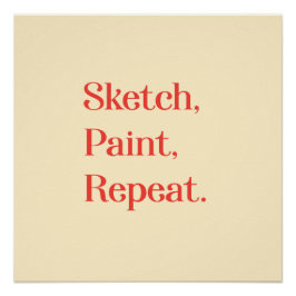 Celebrate Creativity in Every Sketch and Stroke Perfect Poster