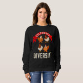 Celebrate Diversity Chicken T-shirt (Voorkant volledig)