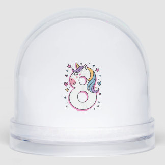 Celebrate Happy 8 Years Old Birthday Party For Gir