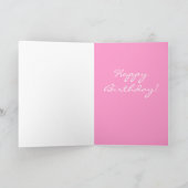 Celebrate In Style Martini Birthday Kaart (Binnen)