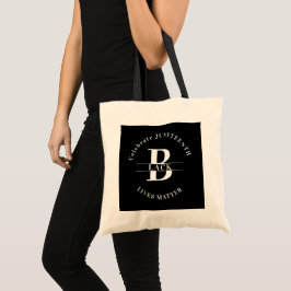 "Celebrate Juneteenth and Black Lives Matter"2side Tote Bag