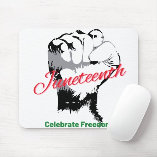 Celebrate Juneteenth Mousepad Muismat (Met muis)