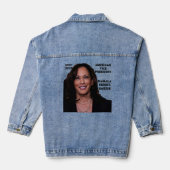 CELEBRATE  KAMALA HARRIS   DENIM JACKET (Achterkant)