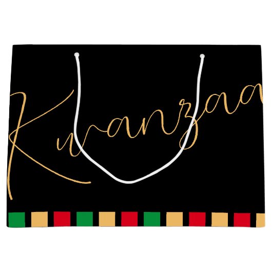Celebrate Kwanzaa Groot Cadeauzakje (Voorkant)