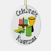 Celebrate Kwanzaa Keramisch Ornament (Rechts)
