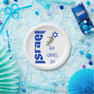 Celebrate Life: Am Israel Jai Papieren Bordje