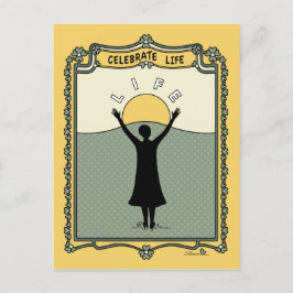 Celebrate Life C_ Briefkaart