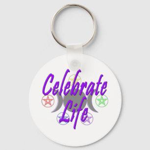 Celebrate Life Sleutelhanger