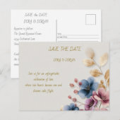 Celebrate Love and Joy with a wedding invitation (Devant / Derrière)