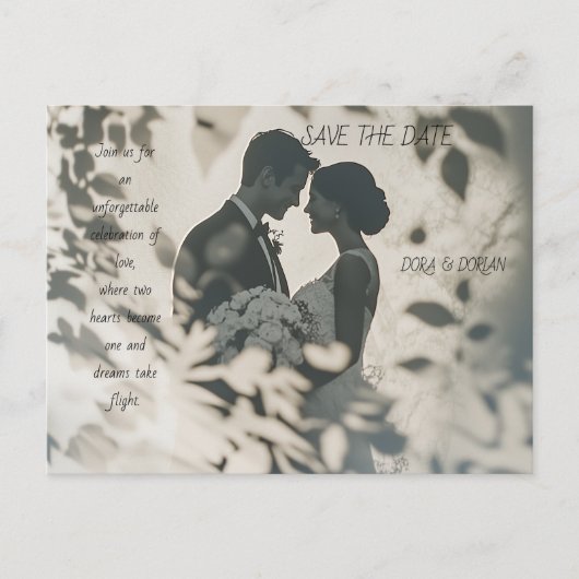 Celebrate Love and Joy with a wedding invitation (Devant)