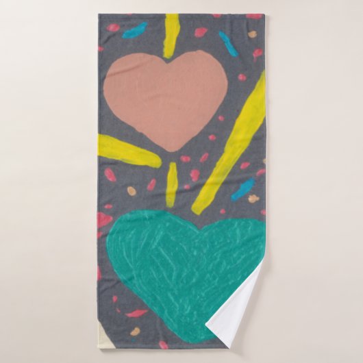 Celebrate Love Bath Towel Set Bad Handdoek (Badhanddoek)