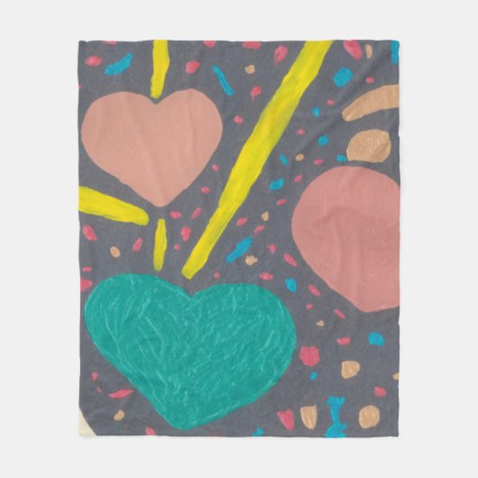 Celebrate Love Fleece Blanket (Voorkant)