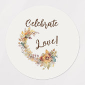 Celebrate Love Labels (Design 1)