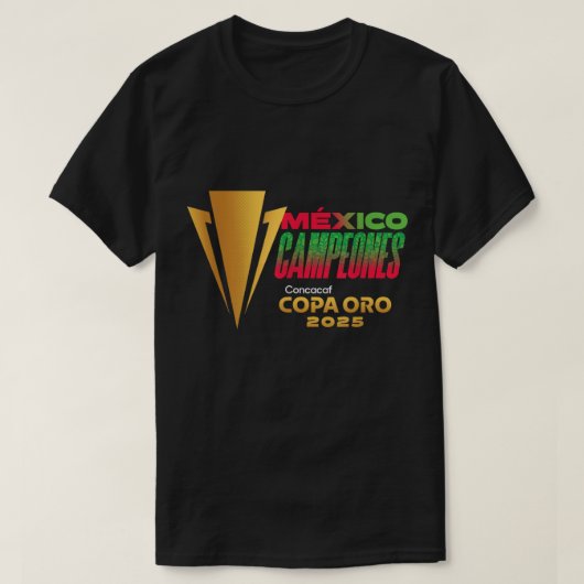 celebrate mexico gold cup victory t-shirt (Design voorkant)