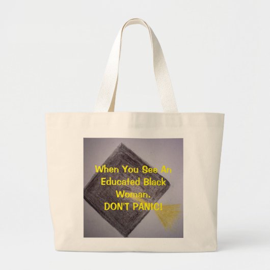 CELEBRATE ONDERWIJS 👏 👏 👏 👏 GROTE TOTE BAG (Voorkant)
