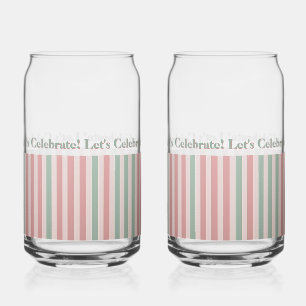 Celebrate Soda Glass Blikvorm Glas