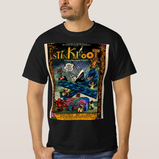 Celebrate Stinkfoot's 40th T-Shirt 2025 (Devant)