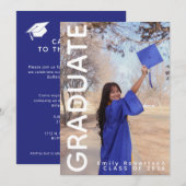 Celebrate the Graduation Party Invitation (Devant / Derrière)