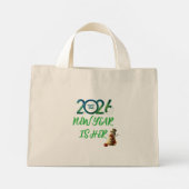 Celebrate the New Year in style with  Tote Bag (Achterkant)