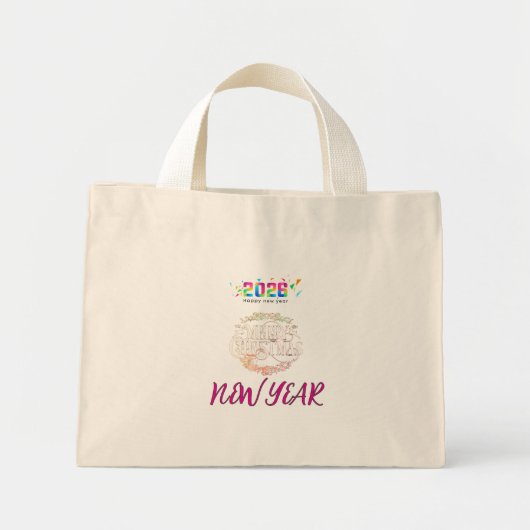 Celebrate the New Year in style with  Tote Bag (Voorkant)
