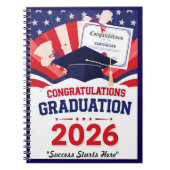 "Celebrate The Win" Notitieboek (Voorkant)