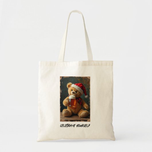 Celebrate yourself tote bag (Voorkant)