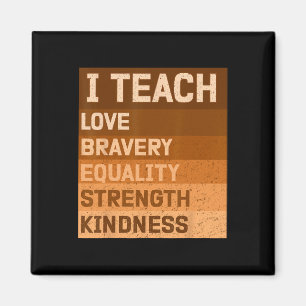 Celebrateer de Black History Month Ik leer zwarte Magneet