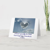 celebrateyour begin! kaart (Achterkant)