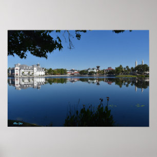 Celebratie Florida met Lake Poster
