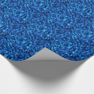 Celebratie Stippen 7-Blue GIFT WRAPPING PAPER Cadeaupapier